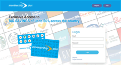 Desktop Screenshot of membershipplus.ie